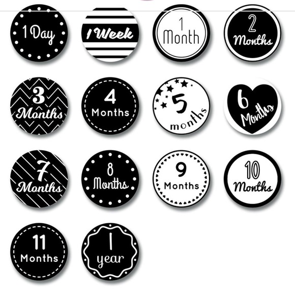 NWT Milestone Photo Blanket Set - Picture 9 of 13